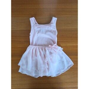 Danskin Freestyle Pink Leotard And Tutu Size 6/6X